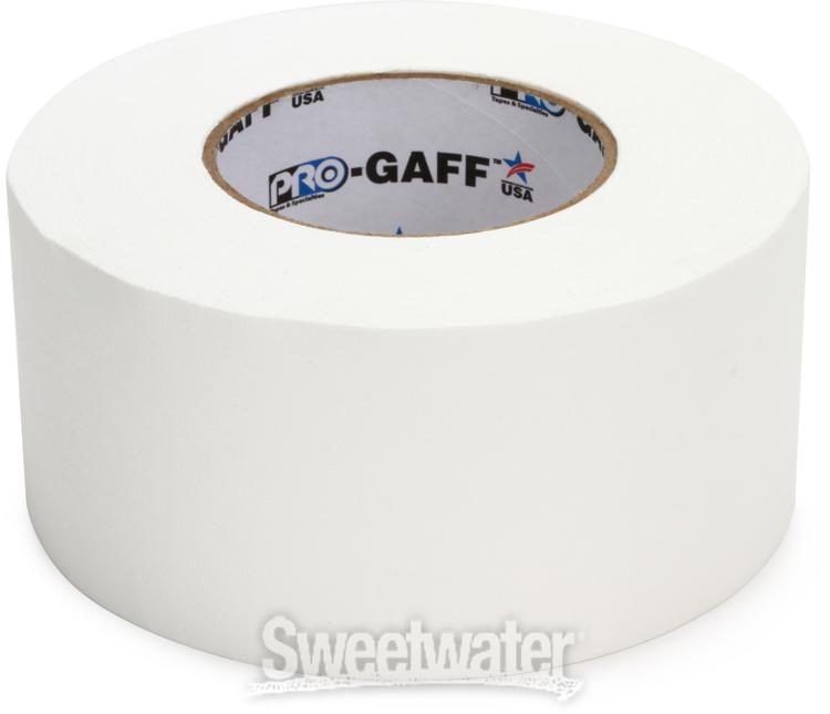 ProX Commercial-Grade Gaffer Tape (3 x 60 yd, White)