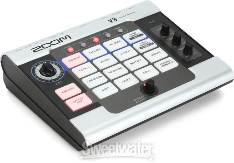 Zoom V3 Multi-effects Vocal Processor Reviews | Sweetwater
