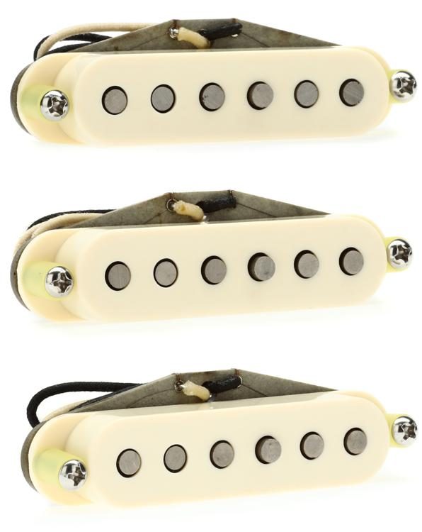 Rene Martinez Texas Strat 3-piece Pickup Set - Aged White | Sweetwater