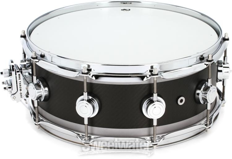 DW Collector's Series Carbon Fiber Edge Snare Drum - 5.5 x 14-inch