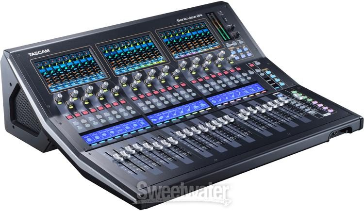 Medarbejder skammel Folde TASCAM Sonicview 24XP 24-track Digital Live Sound Mixer and Integrated  Recorder | Sweetwater