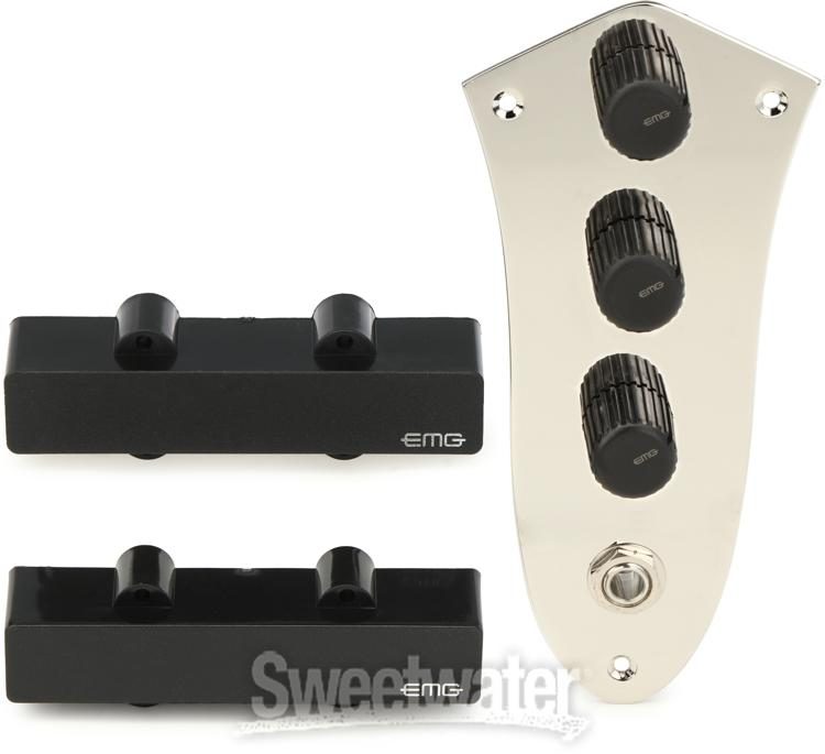 EMG J System - J-Bass Pickup Set Black | Sweetwater