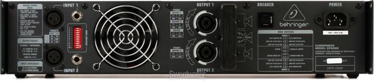 Behringer Europower EP4000 Power Amplifier Sweetwater