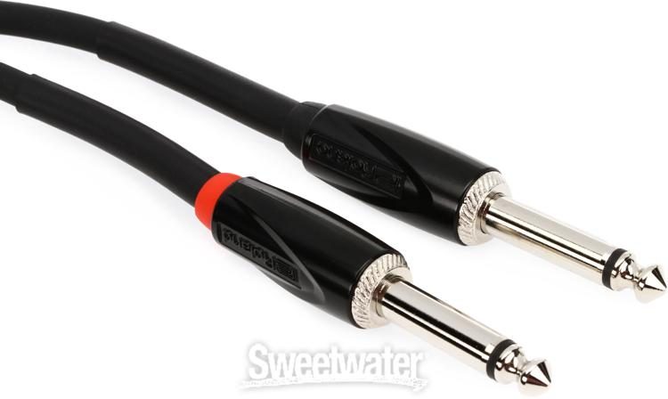 Roland RCC-15-3528V2 Black Series 3.5mm TRS Male to Dual 1/4-inch TS Male - 15 foot