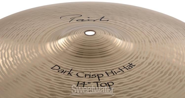 Paiste 14 inch Signature Dark Crisp Hi-hat Cymbals