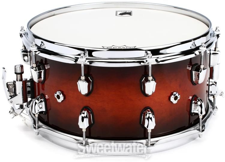 Mapex Black Panther Solidus Snare Drum - 7 x 14-inch - Red Black