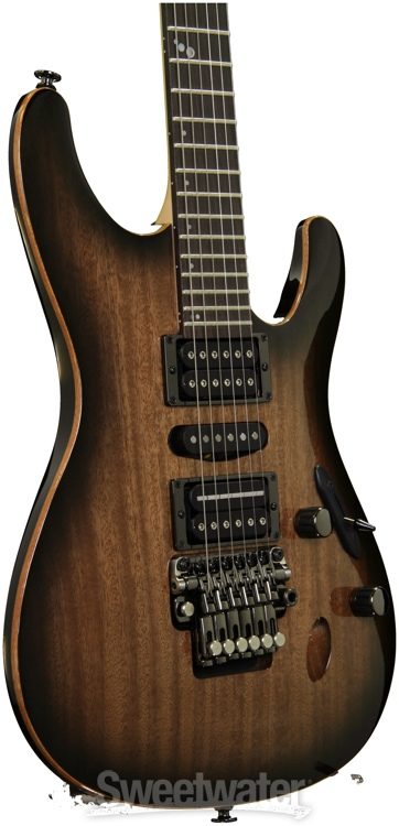 Ibanez Prestige S5470 - Transparent Black Sunburst | Sweetwater