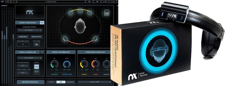 Waves Nx Virtual Mix Room with Nx Head Tracker Bundle (Boxed