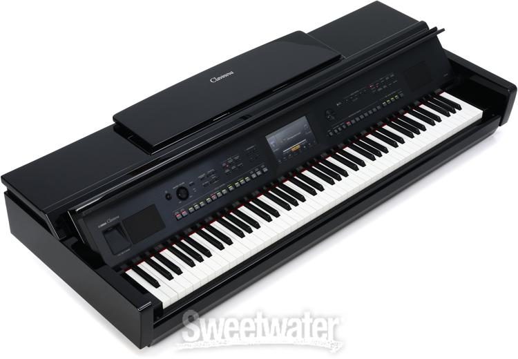Piano Digital Yamaha Clavinova CVP-805PE Preto Polido 88 - Classic
