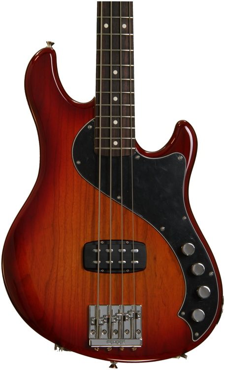 Fender Deluxe Dimension Bass IV - Aged Cherry Burst Reviews