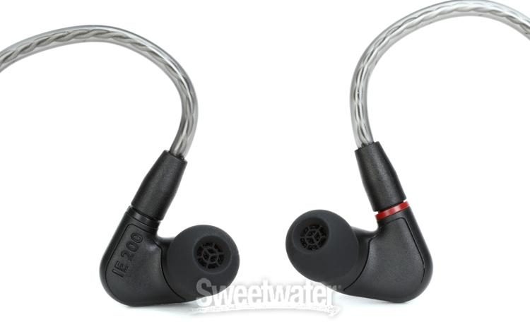 Sennheiser IE 200 Sound Isolating Earphones - Black | Sweetwater