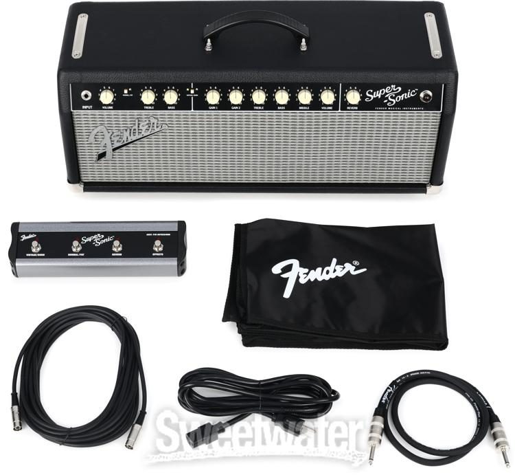 Fender Super-Sonic 22 - 22-watt Tube Head - Black