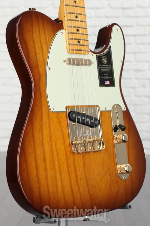 Fender 75th Anniversary Commemorative Telecaster - 2-color Bourbon