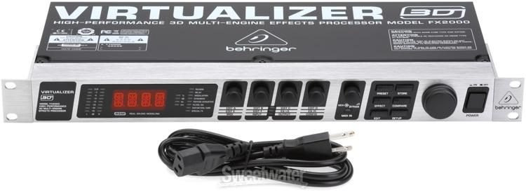 Behringer Virtualizer 3D FX2000 Effects Processor | Sweetwater