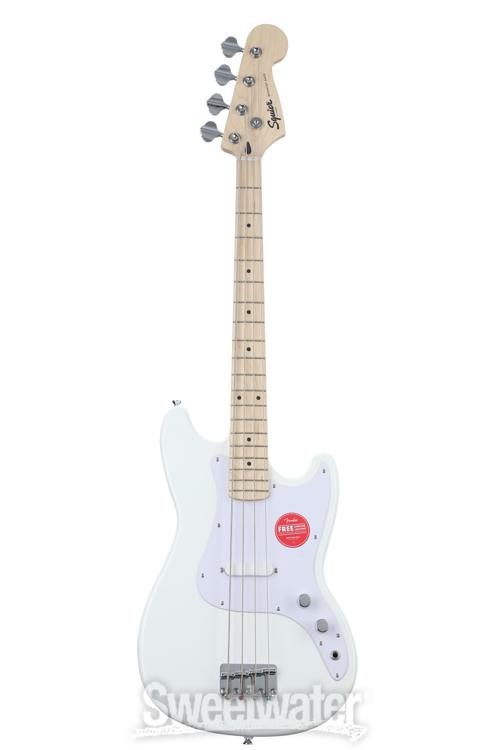 Squier Sonic Bronco Bass - Arctic White | Sweetwater