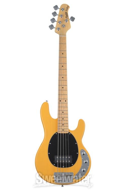 Sterling By Music Man StingRay Classic RAY25CA 5-string Bass Guitar -  Butterscotch