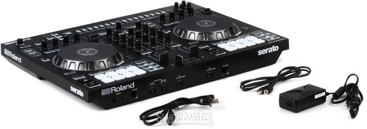 Roland DJ-505 2-deck Serato DJ Controller with Drum Machine