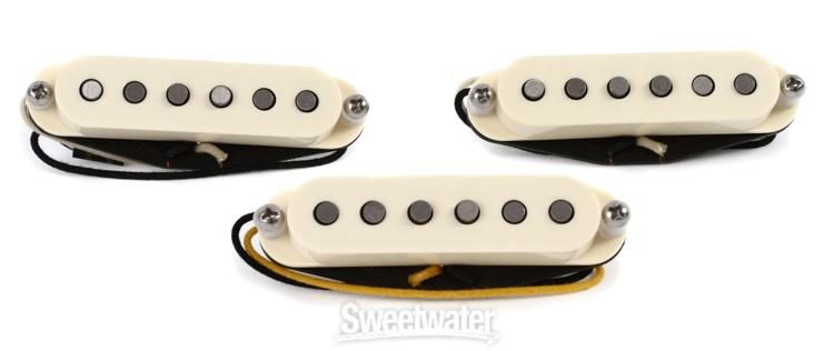 Xotic Raw Vintage 50 Single Coil 3-piece Pickup Set - Aged White