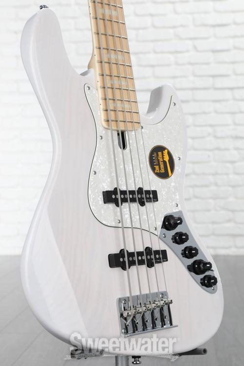 Sire Marcus Miller V7 Swamp Ash 5-string Bass Guitar - White Blonde