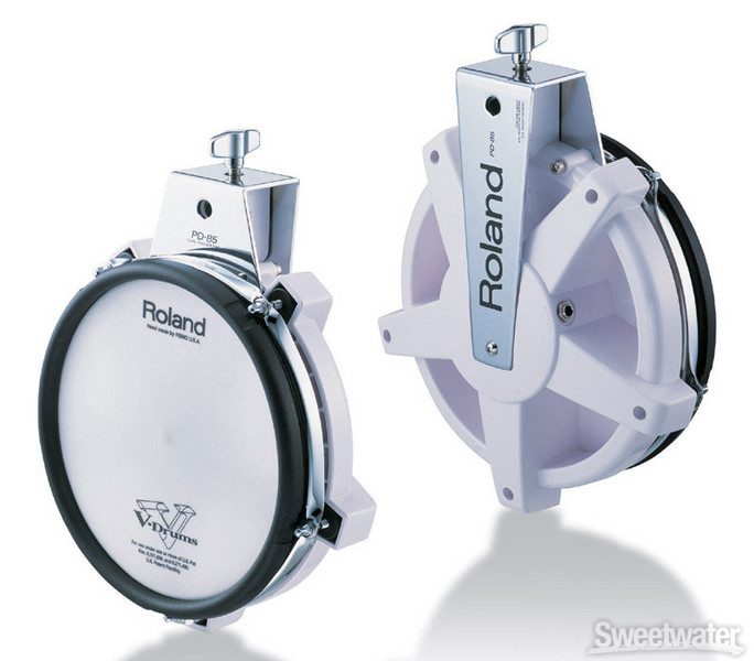 Roland PD-85 V-Pad - White | Sweetwater