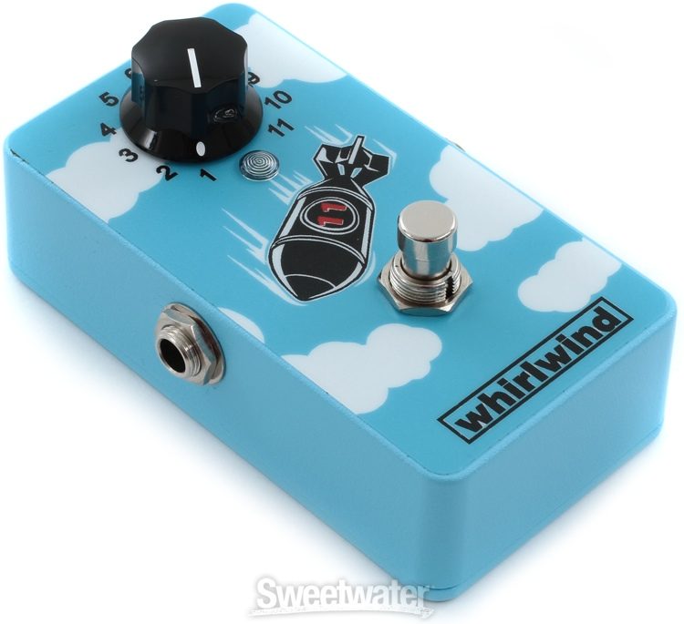 Whirlwind The Bomb 26dB Boost Pedal | Sweetwater