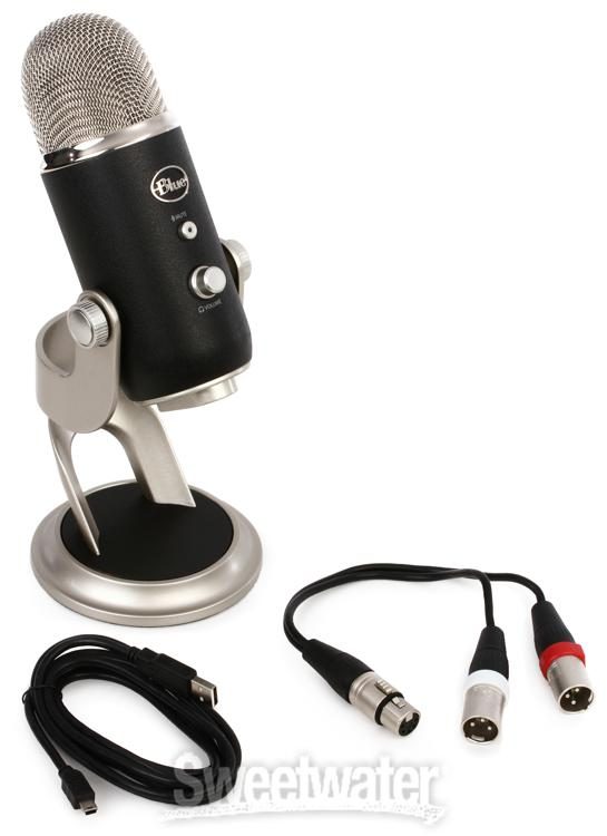 Blue Yeti Pro XLR and USB Condenser Microphone | Sweetwater