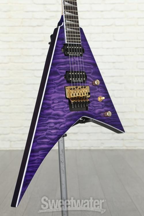 Jackson Pro Series Rhoads RR24Q - Trans Purple | Sweetwater