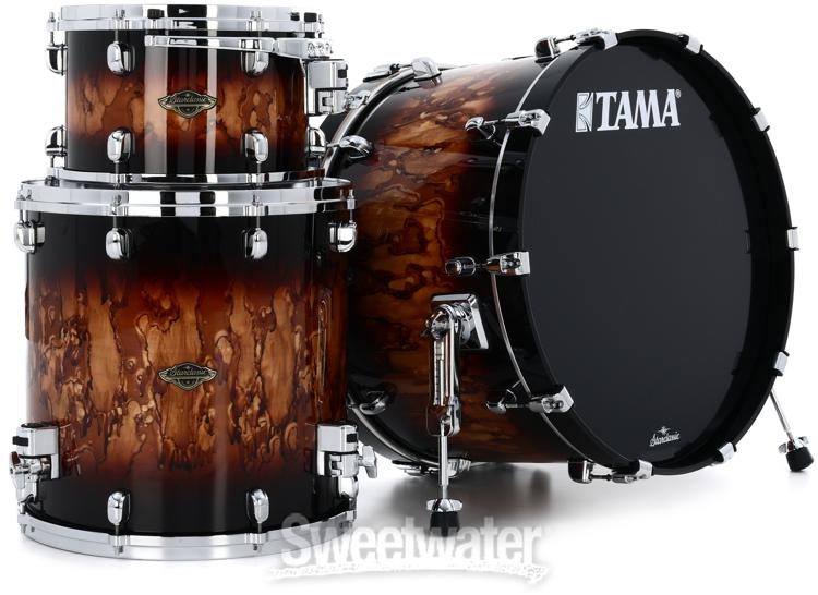 Tama Starclassic Walnut/Birch WBS32RZS 3-piece Shell Pack - Molten