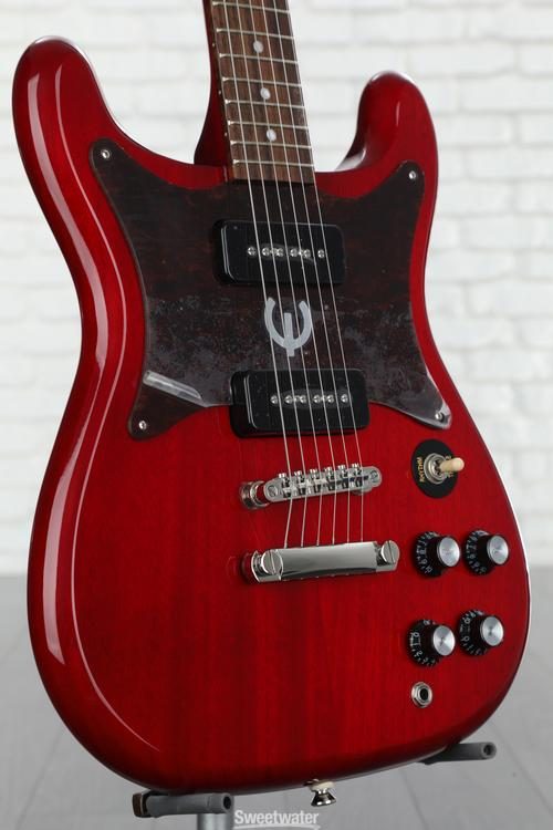 Epiphone Wilshire P-90s Electric Guitar - Cherry Reviews | Sweetwater