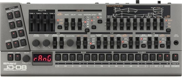 Roland JD-08 Boutique Series JD-800 Sound Module Reviews | Sweetwater