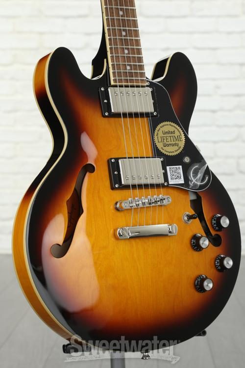 Epiphone ES-339 PRO Semi-Hollow Electric Guitar - Vintage Sunburst