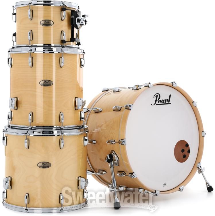 Pearl Session Studio Select STS944XP/C 4-piece Shell Pack - Gloss Natural  Birch