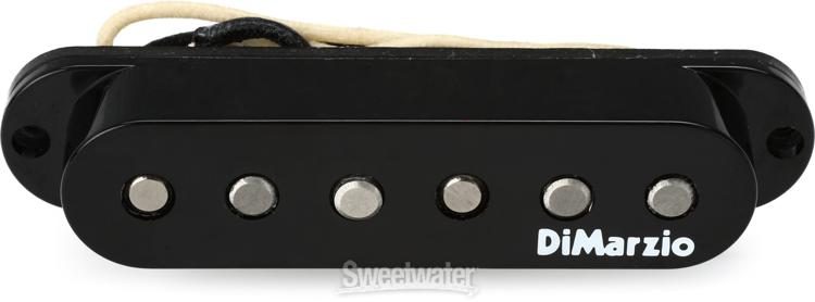 DiMarzio DP175 True Velvet Middle Single-coil Pickup - Black