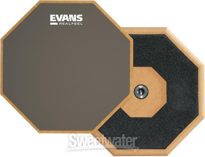 Evans RealFeel Mountable Practice Drum Pad - 6-inch
