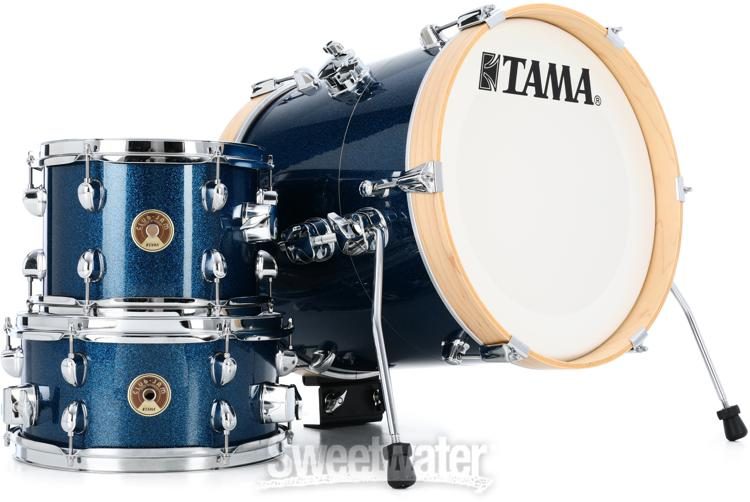 Tama Club-Jam Suitcase LJK36S 3-piece Shell Pack - Indigo Sparkle