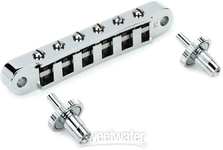 Gibson Accessories Nashville Tune-O-Matic Bridge with Full Assembly - Chrome