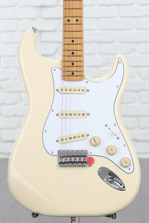 Fender Jimi Hendrix Stratocaster - Olympic White with Maple