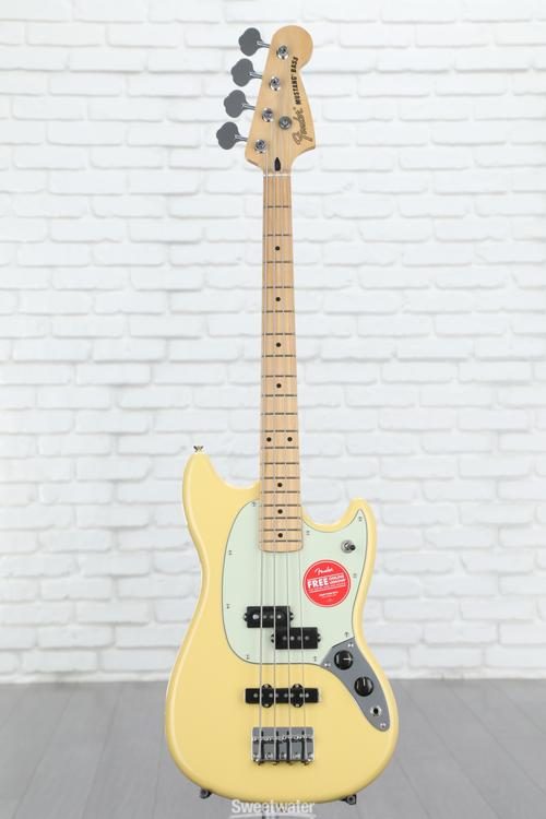 Fender Special Edition Mustang PJ Bass - Buttercream with Maple