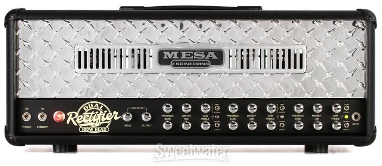 Mesa/Boogie Dual Rectifier 100-watt Tube Head - Diamond Faceplate