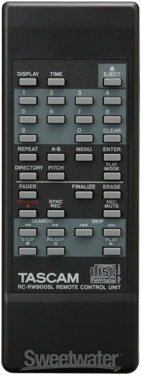 TASCAM CD-RW900SL Reviews | Sweetwater