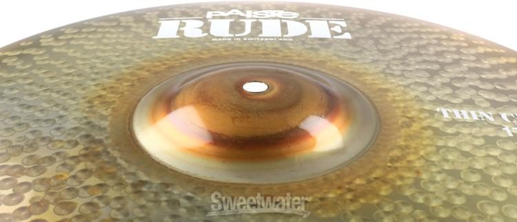 Paiste 17 inch RUDE Thin Crash Cymbal