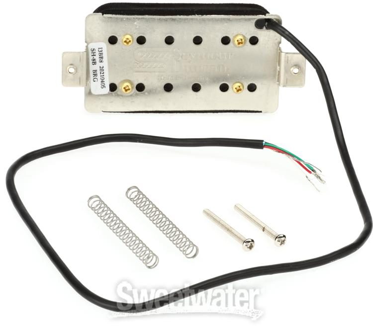 Seymour Duncan SH-8B Invader Bridge Humbucker Pickup - White