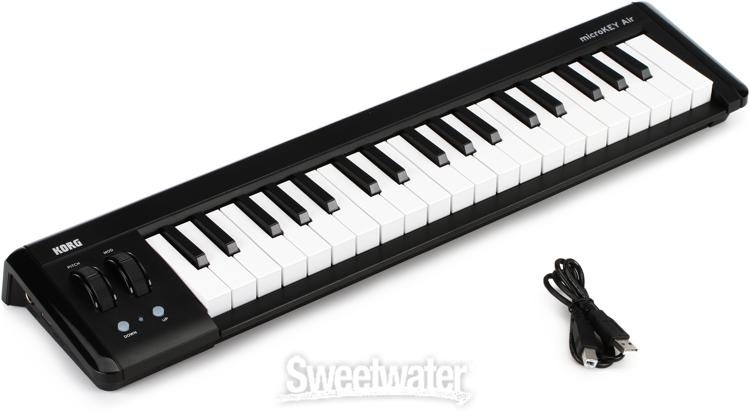 Korg microKEY Air-37 37-key Bluetooth Keyboard Controller | Sweetwater