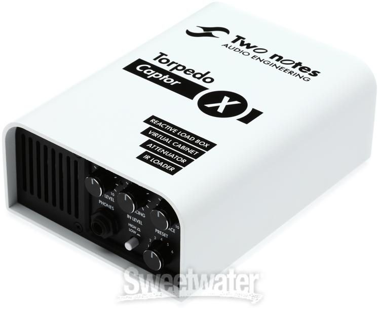 Two Notes Torpedo Captor X Reactive Loadbox DI and Attenuator - 8-ohm