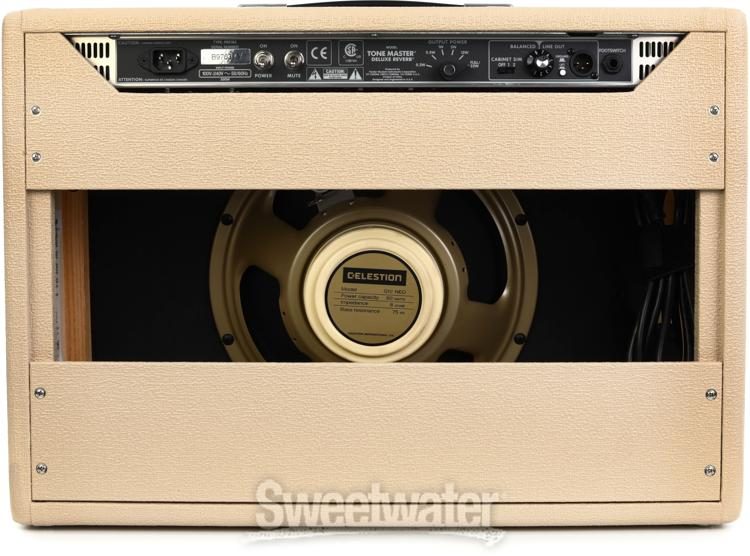 Fender Tone Master Reverb 1x12" 100-watt Combo Amp Blonde | Sweetwater