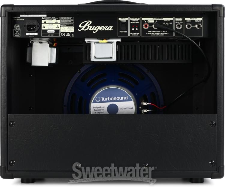 Bugera V22 Infinium 1 x 12-inch 22-watt Tube Combo Amp | Sweetwater