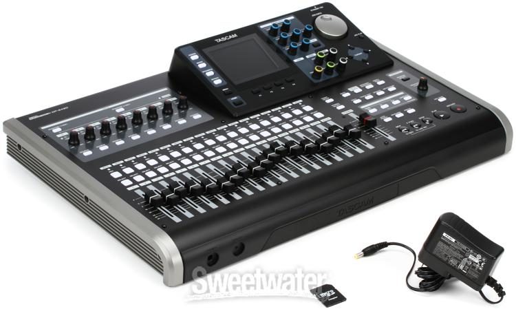 TASCAM DP-24SD 24-track Digital Portastudio Reviews | Sweetwater