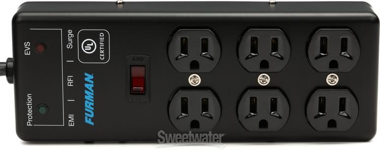 Furman SS-6B-PRO 6-outlet Pro Surge Suppressor Strip with EVS