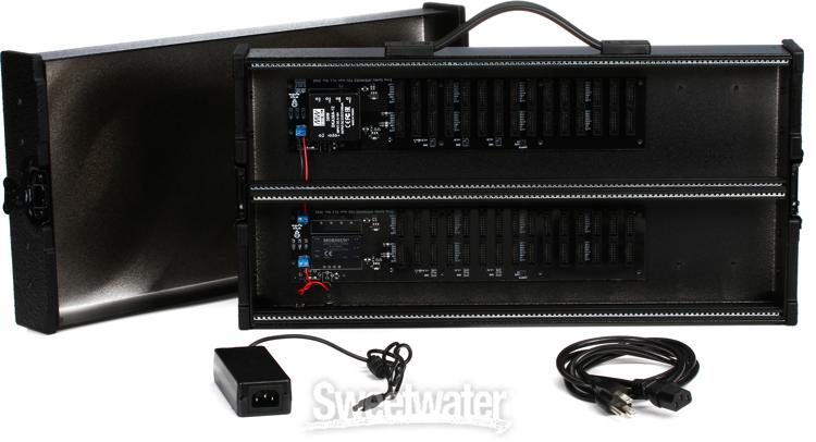 Erica Synths x 104HP Travel Case Eurorack Case with Power Supply  Sweetwater