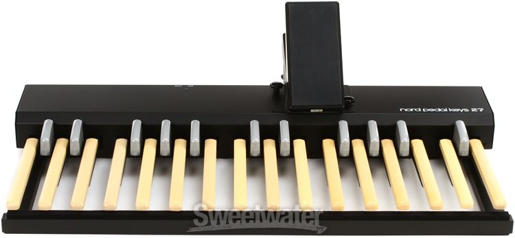 geleider Maar stil Nord Pedal Keys 27 MIDI Pedal Board | Sweetwater